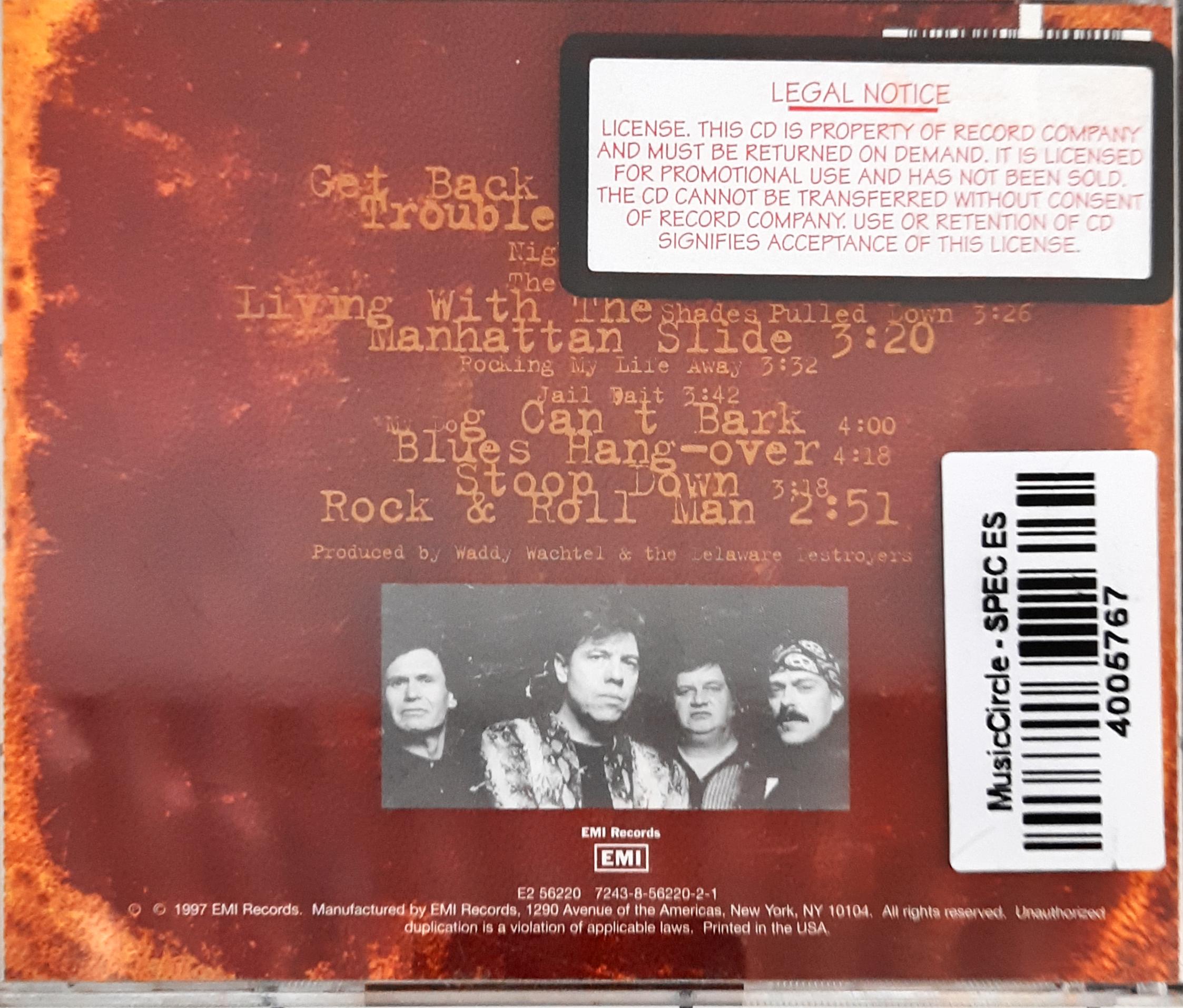 George Thorogood & The Destroyers - Rockin' My Life Away (CD)