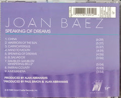 Joan Baez -  Speaking Of Dreams (CD)