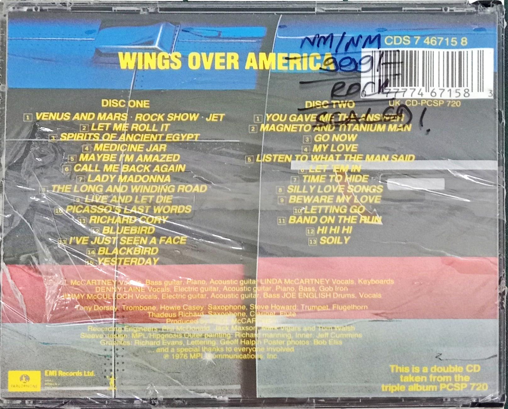 Wings (2) - Wings Over America (CD)