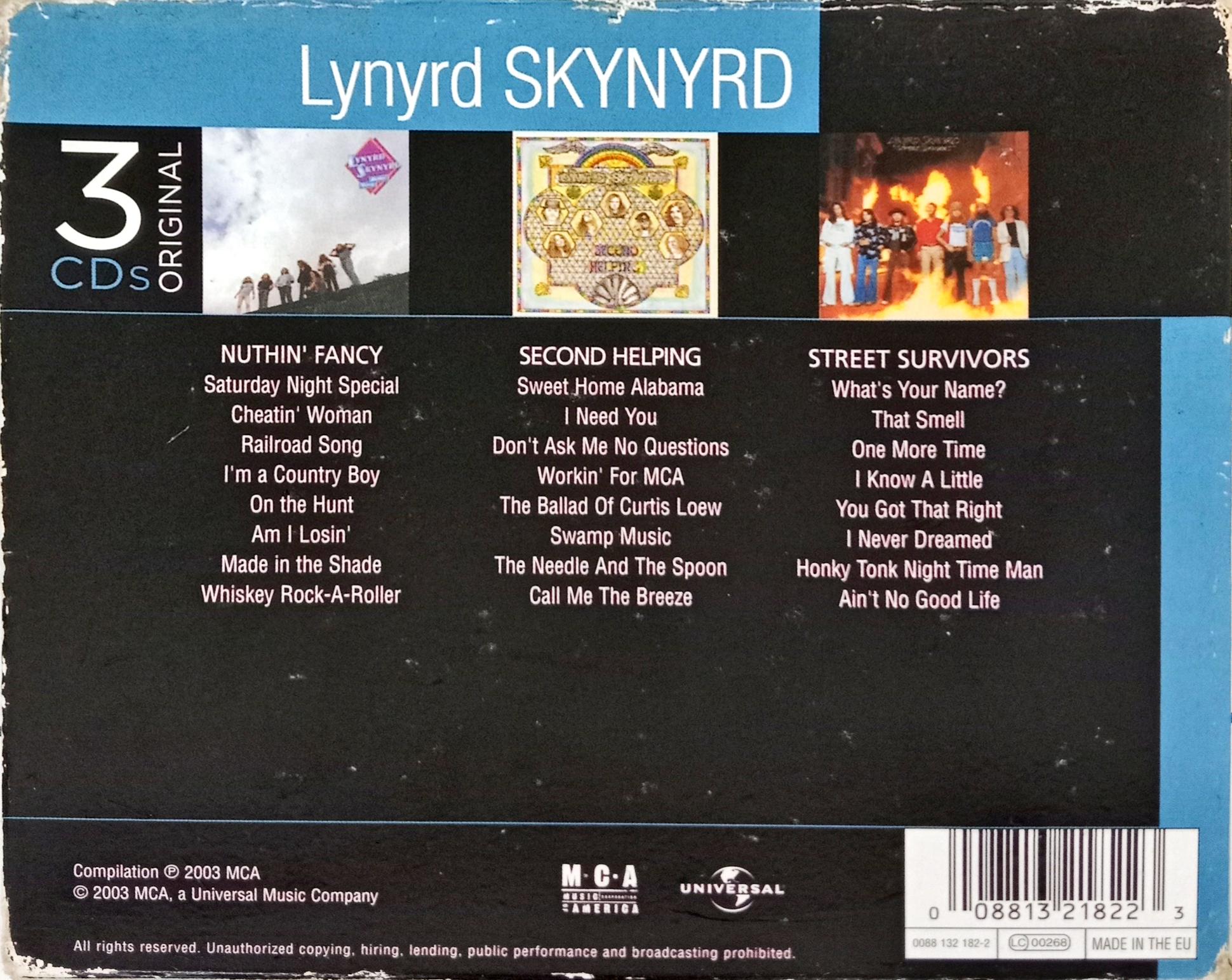 Various - Lynyrd Skynyrd 3CD Set (CD)