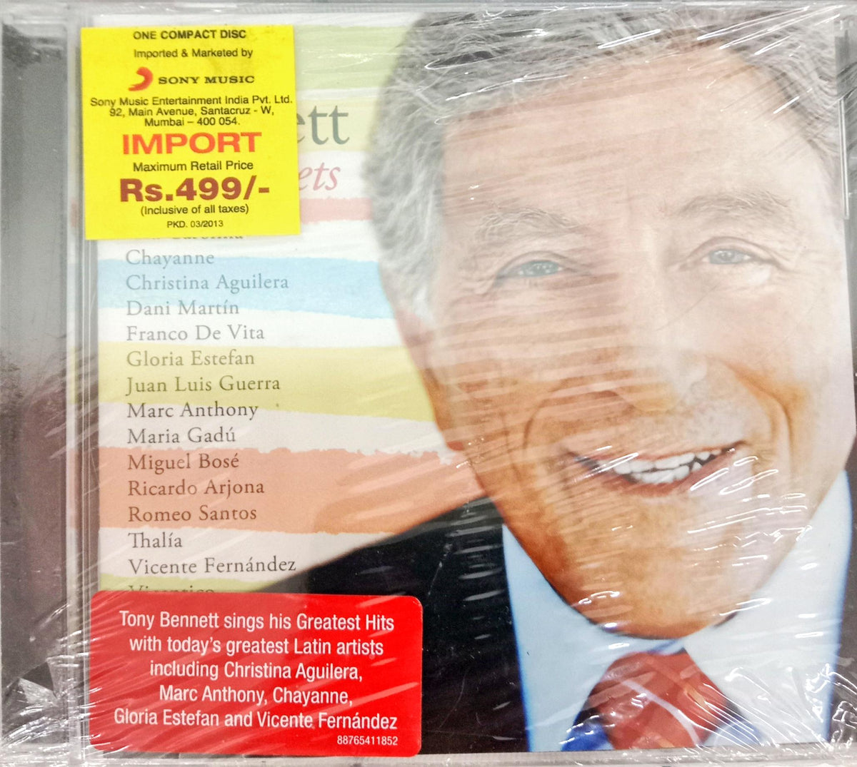 Tony Bennett  -  Viva Duets (CD)