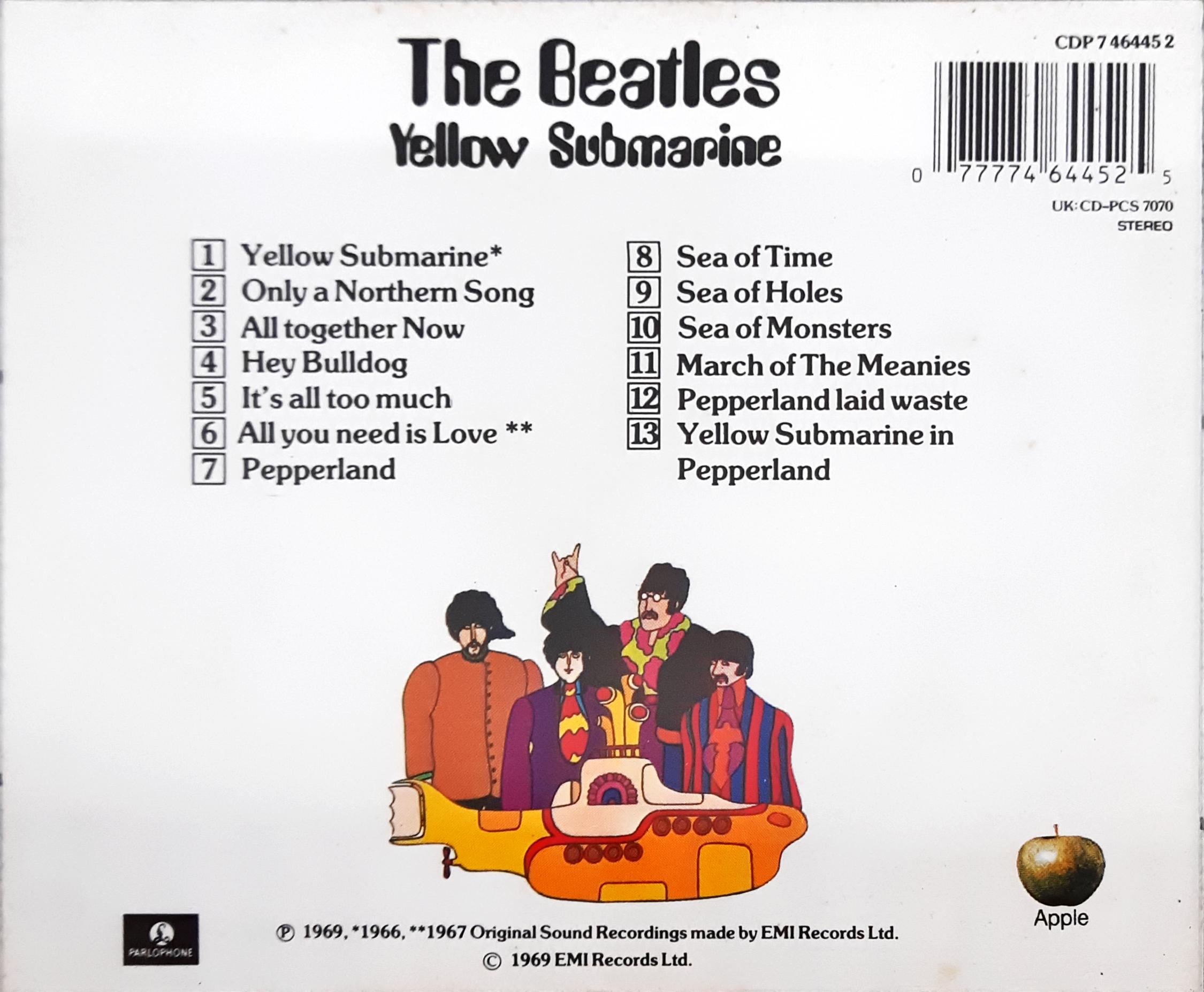 The Beatles - Yellow Submarine (CD)