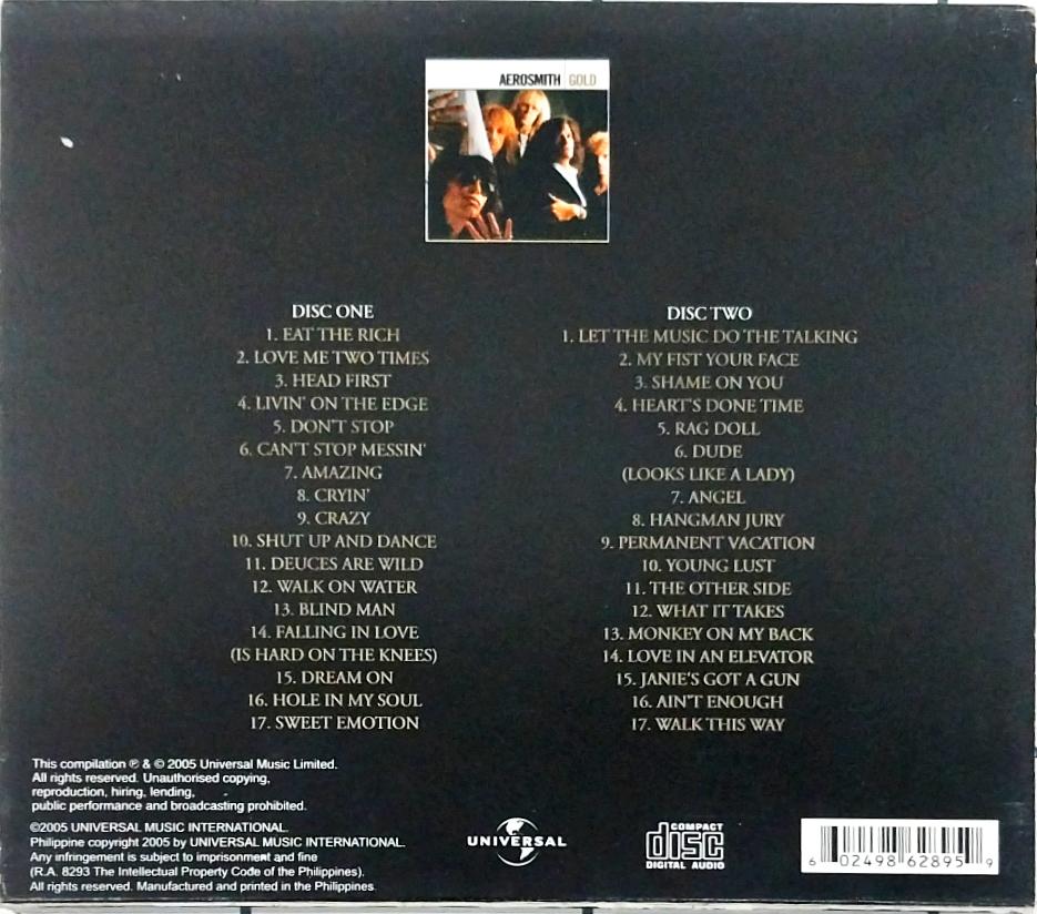 Aerosmith - Gold (CD) (2)