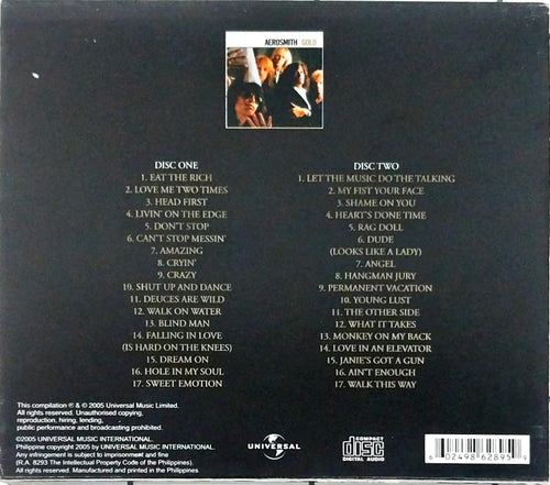 Aerosmith - Gold (CD) (2)