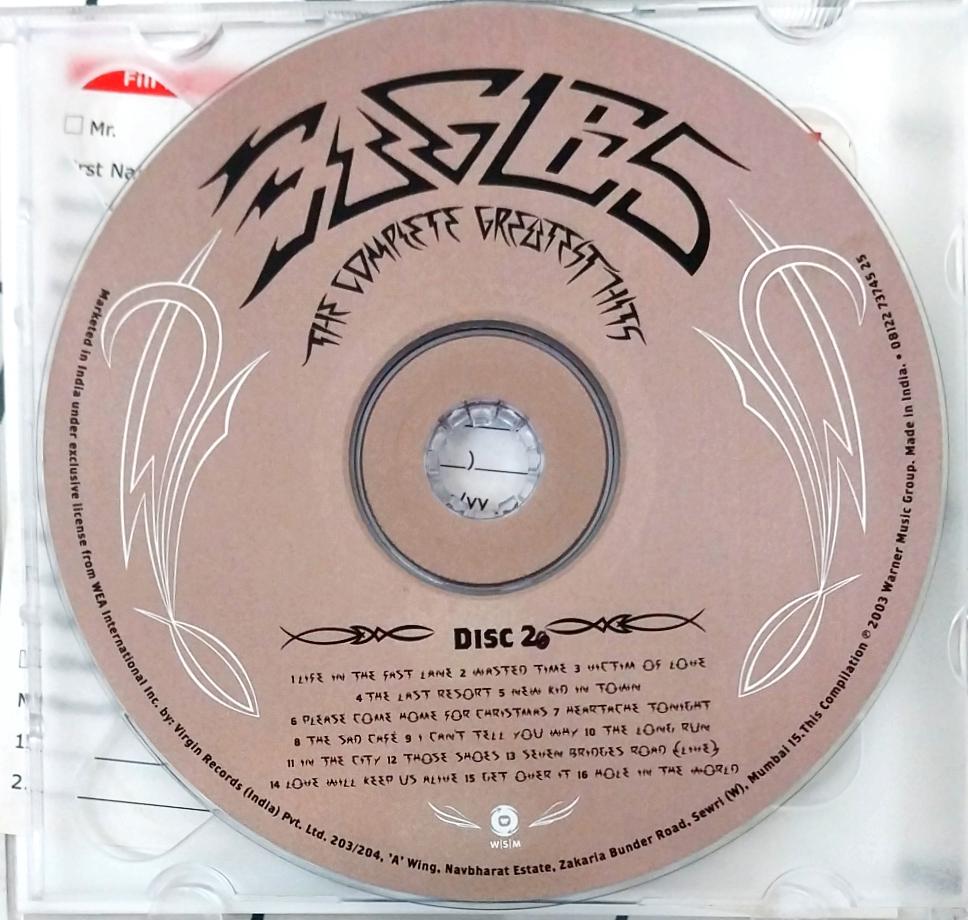 Eagles - The Complete Greatest Hits (CD) (2)