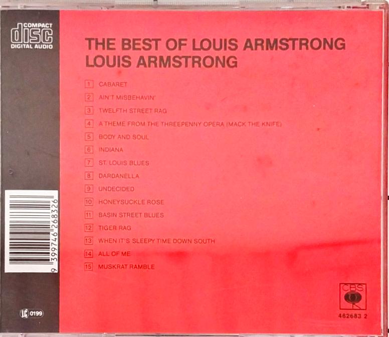 Louis Armstrong - The Best Of Louis Armstrong (CD)