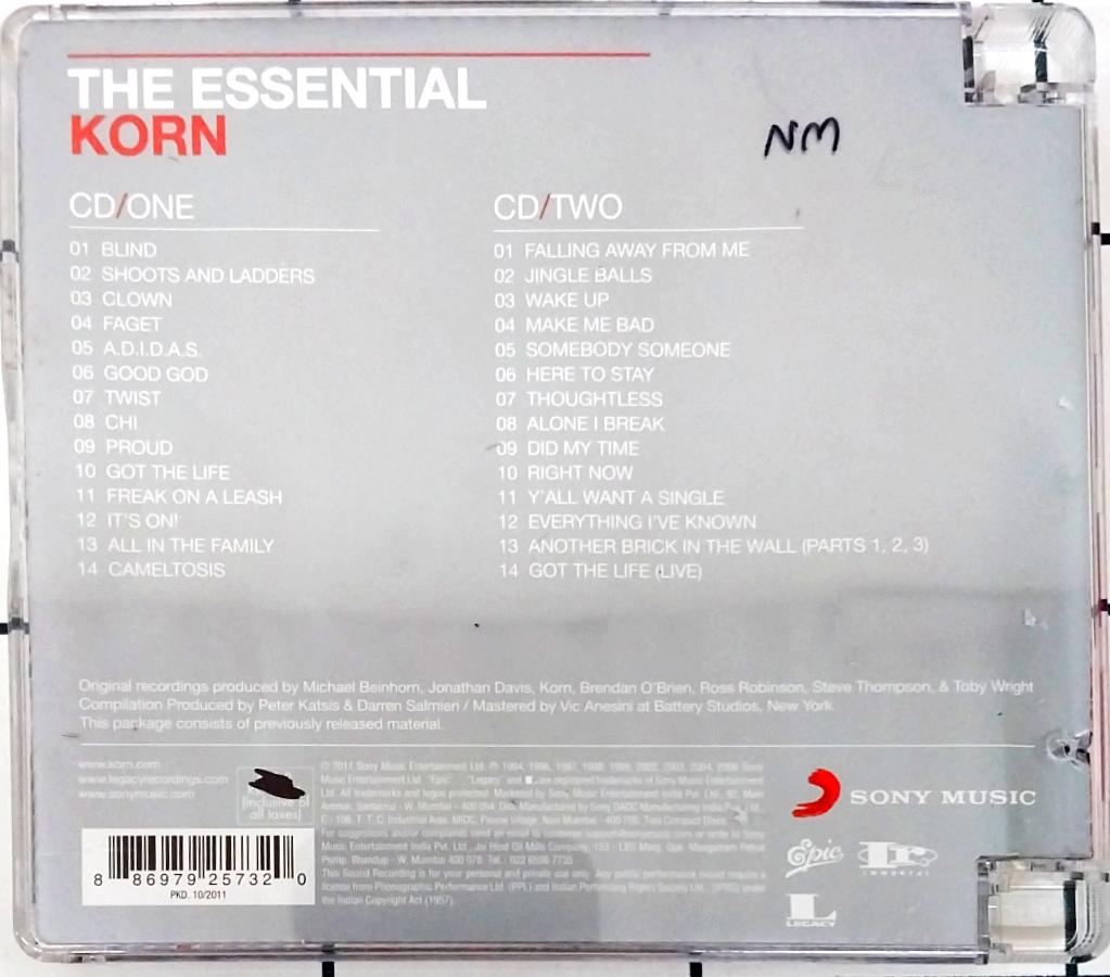 Korn - The Essential Korn (CD) (2)