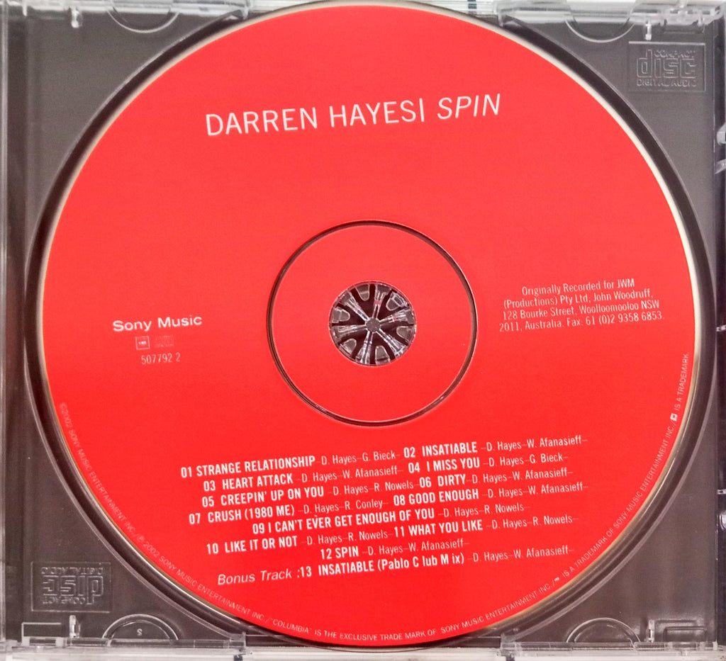Darren Hayes -  Spin (CD)