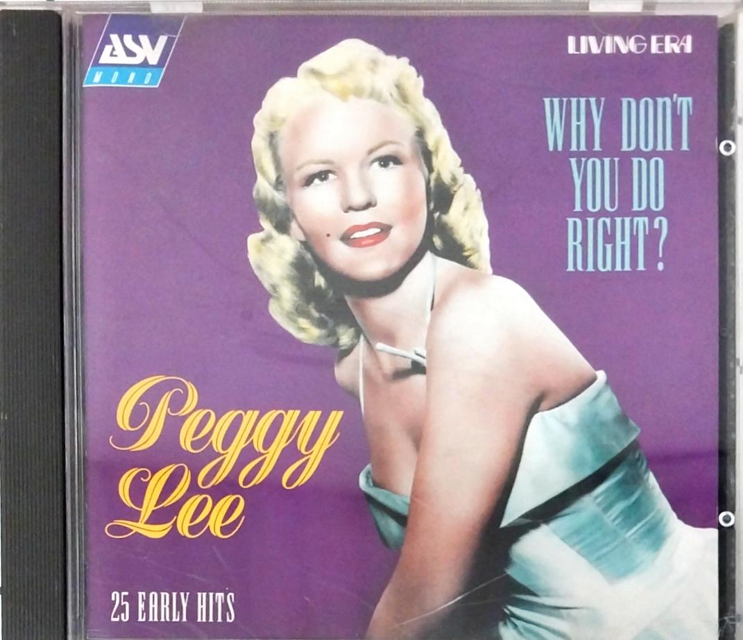 Peggy Lee - Why Don't You Do Right? (CD)