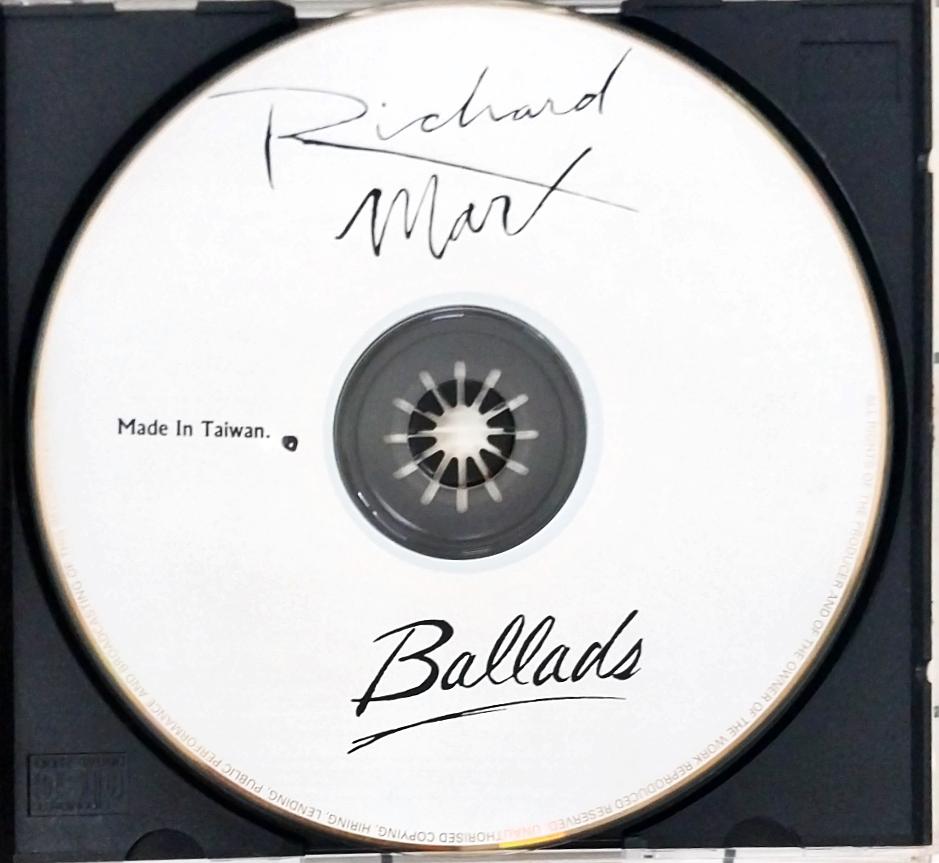 Richard Marx - Ballads (Then, Now And Forever) / Channel V At The Hard Rock Live (CD) (2)