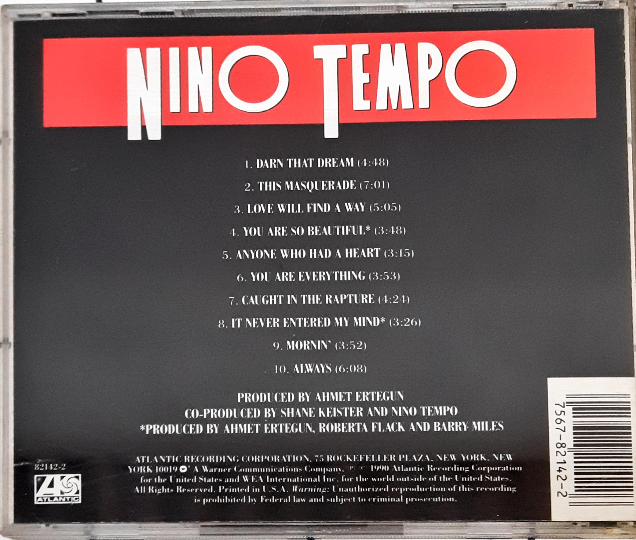 Nino Tempo - Tenor Saxophone (CD)