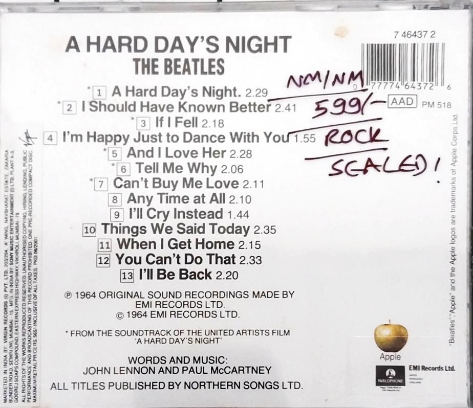 Beatles, The - A Hard Day's Night (CD)