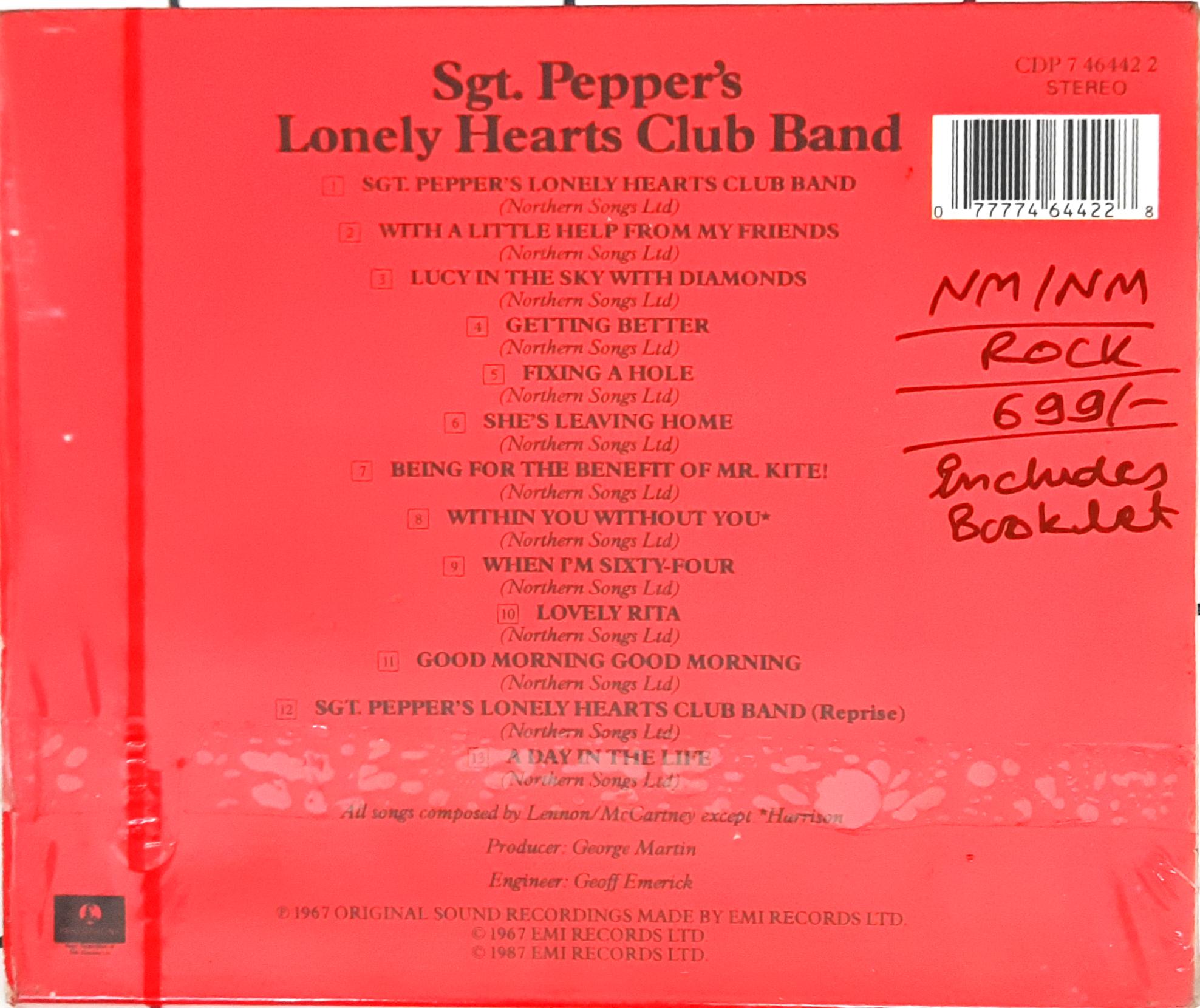 The Beatles  - Sgt. Pepper's Lonely Hearts Club Band (CD)