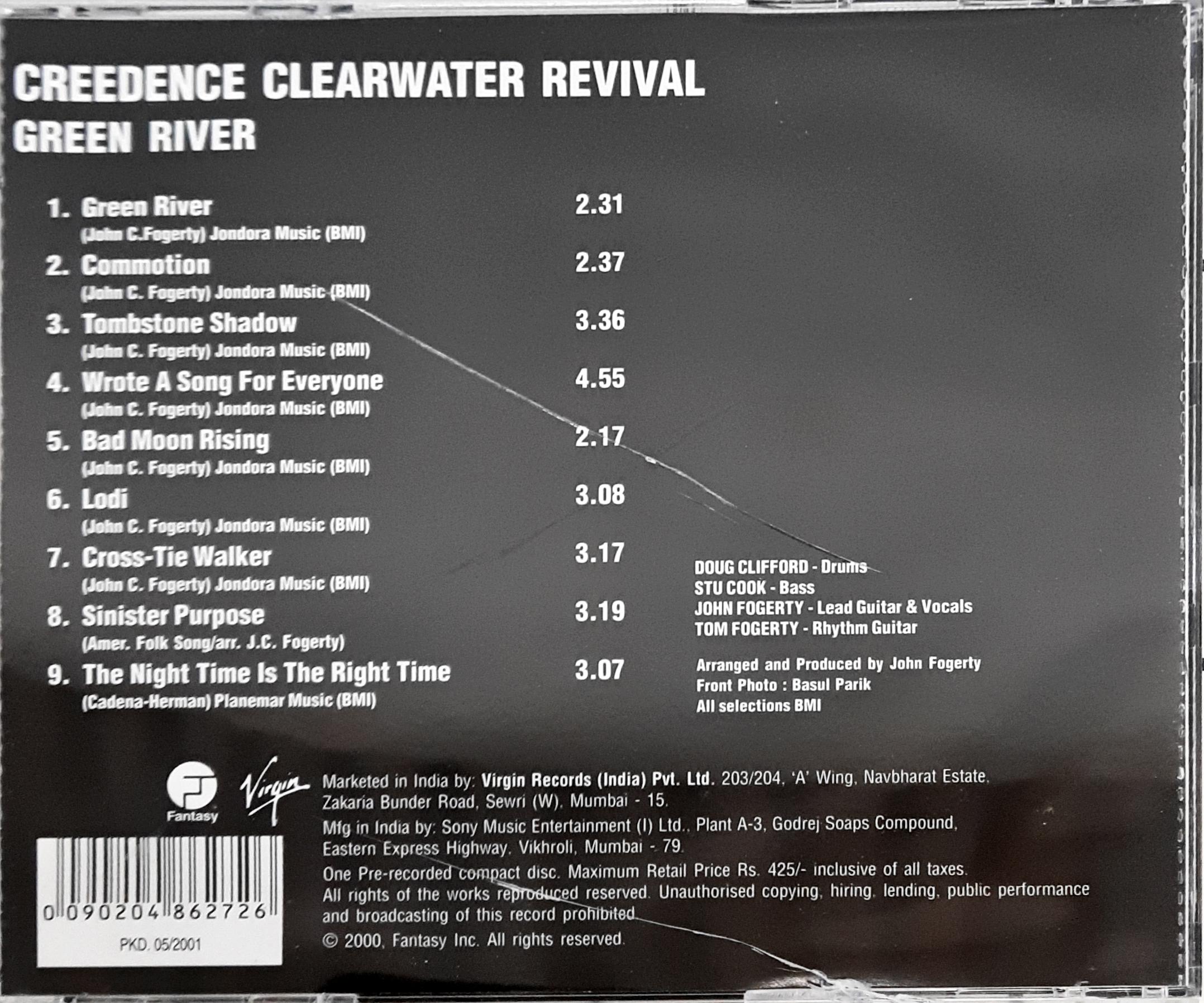 Creedence Clearwater Revival - Green River (CD)