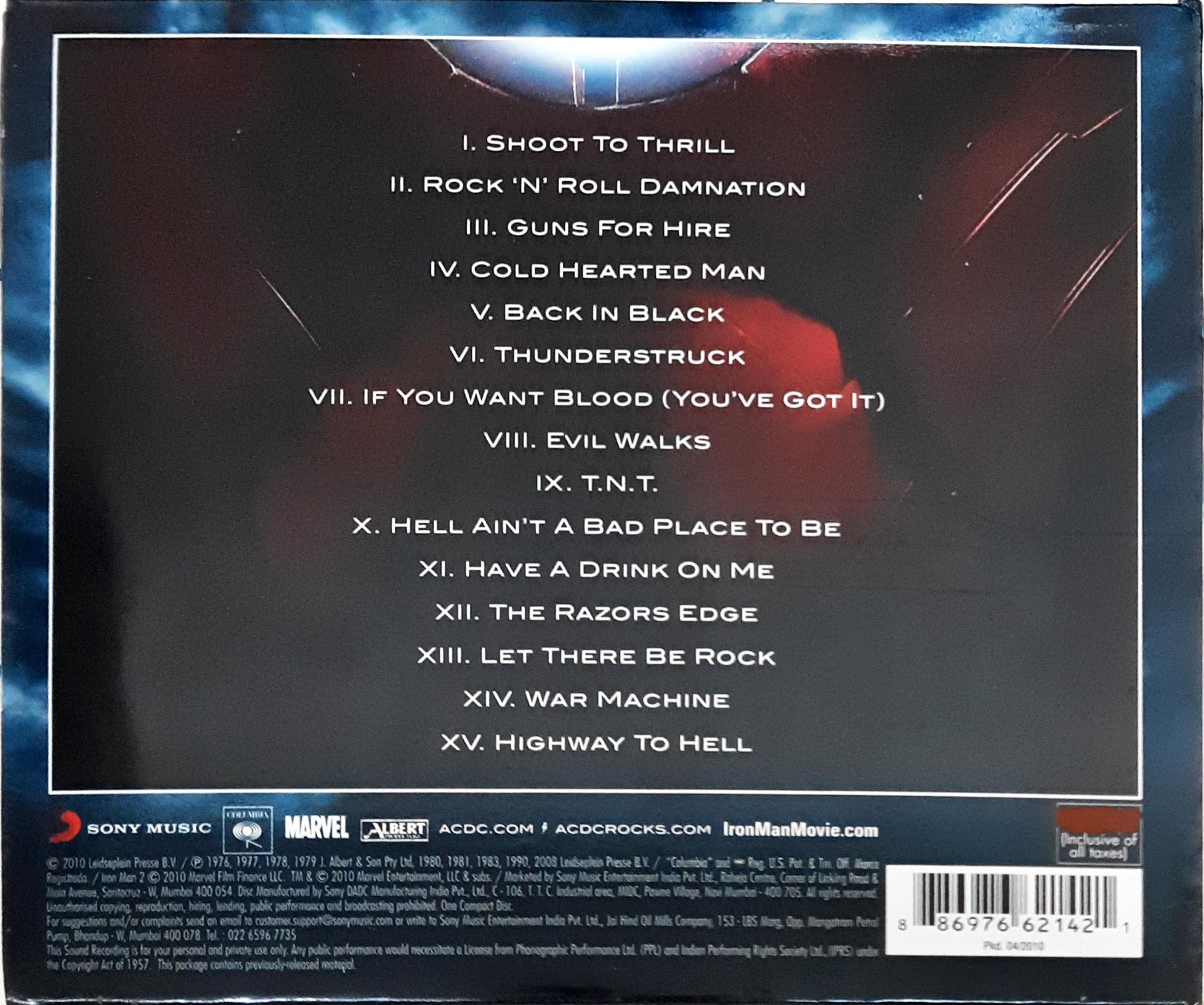 AC/DC  -  Iron Man 2 (CD)