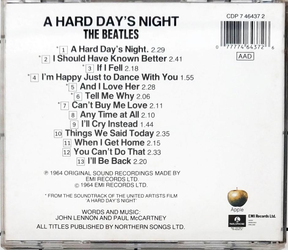 Beatles, The - A Hard Day's Night (CD)