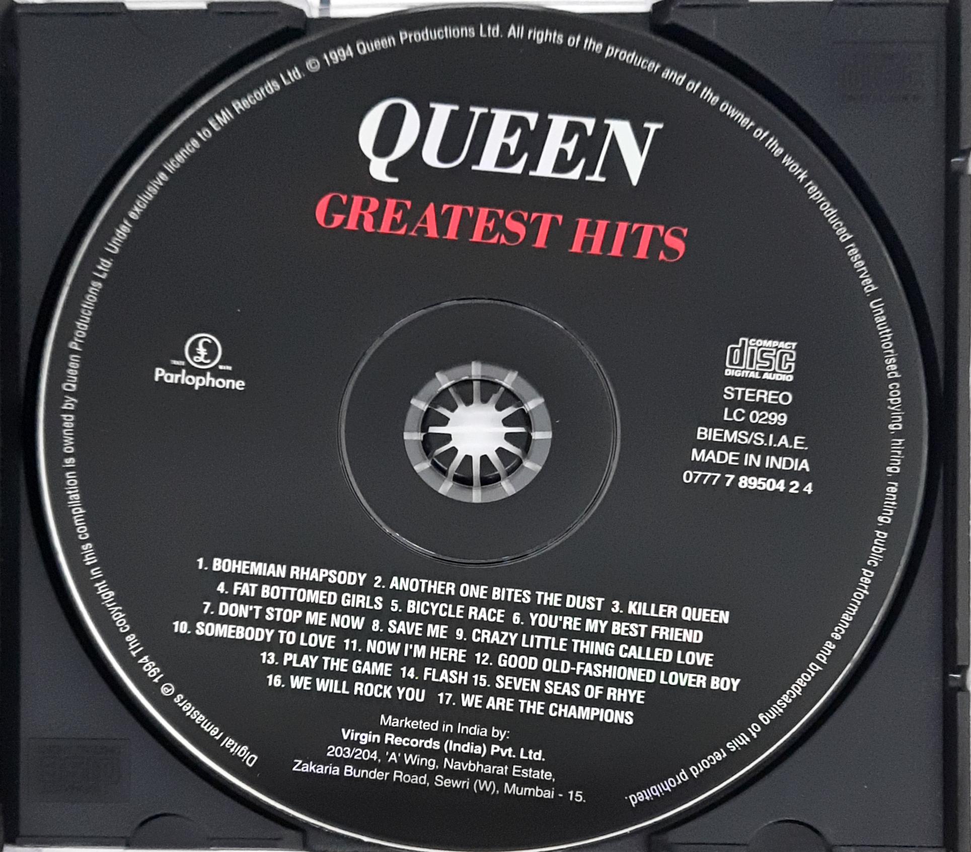 Queen - Greatest Hits (CD)