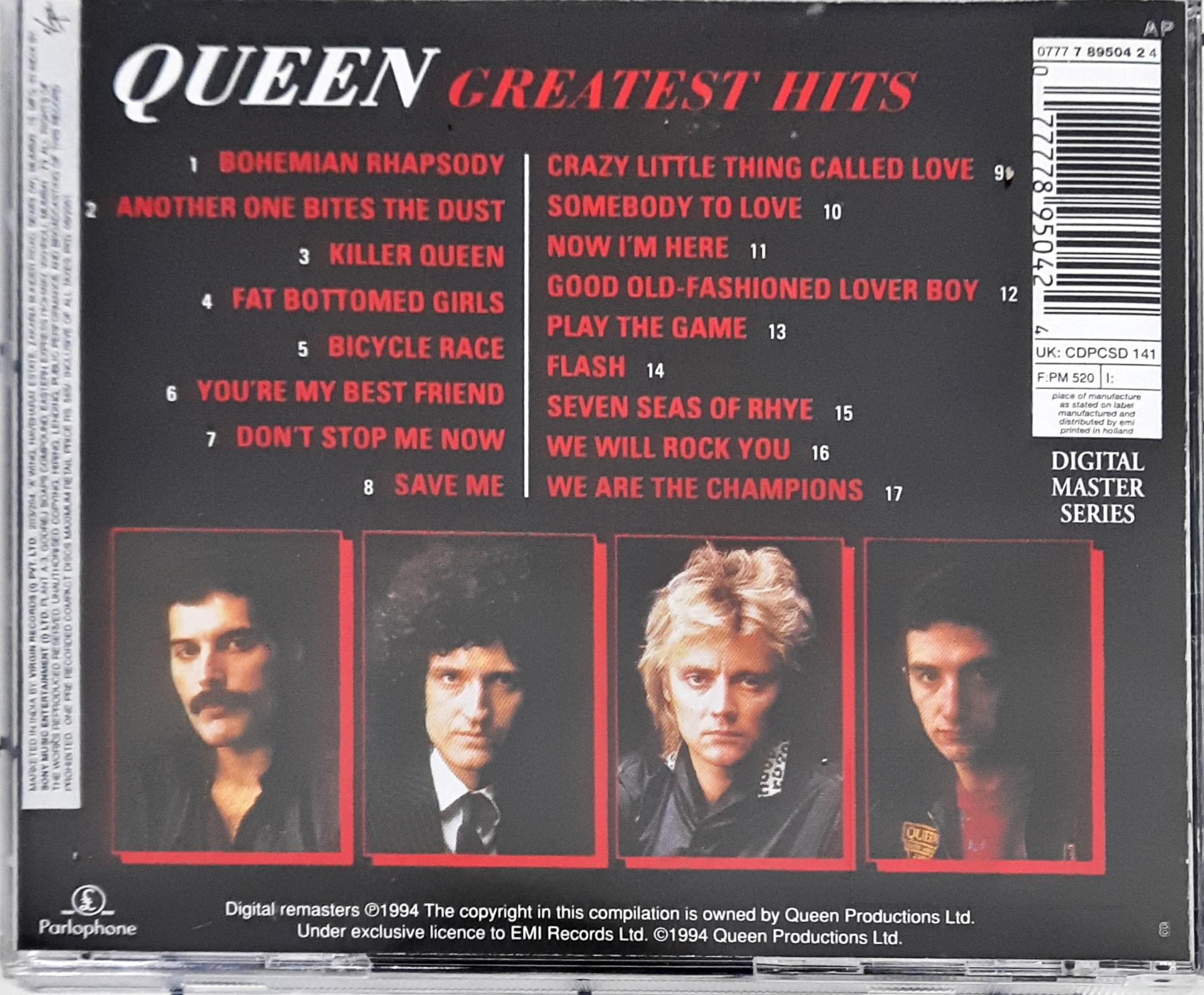 Queen - Greatest Hits (CD)