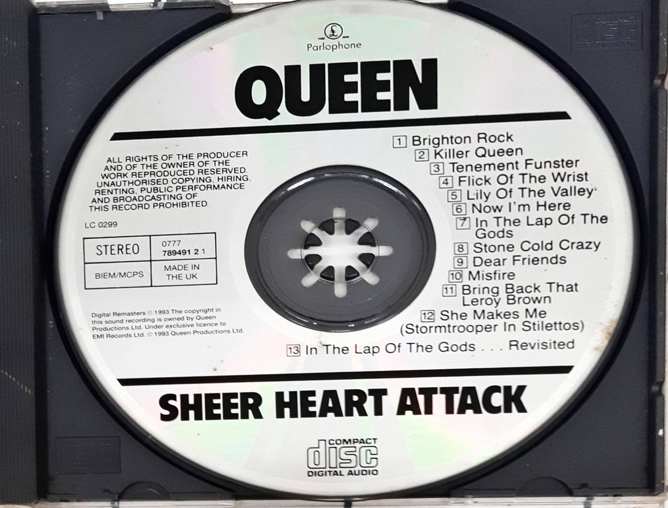 Queen -  Sheer Heart Attack (CD)