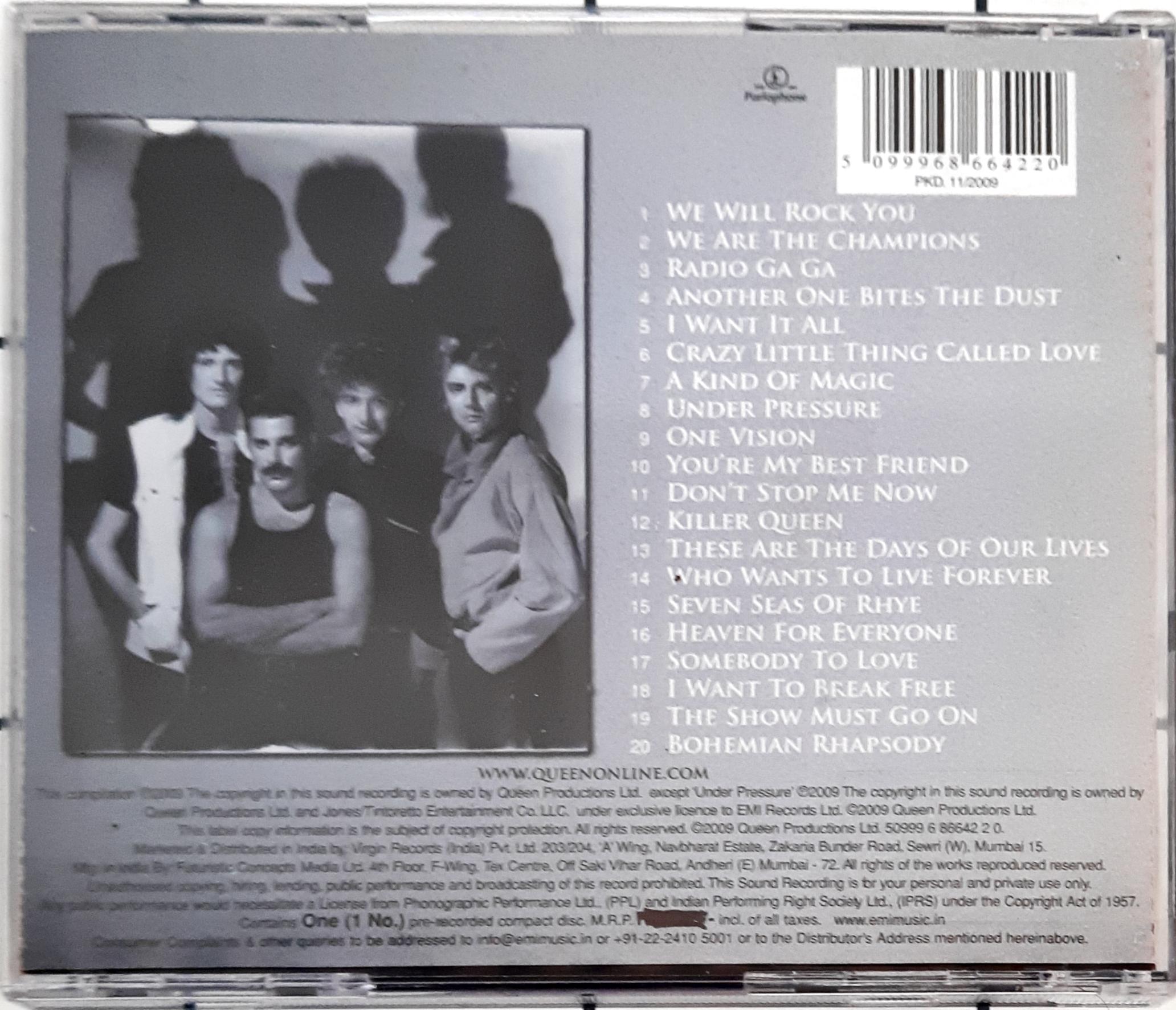 Queen  - Absolute Greatest (CD)