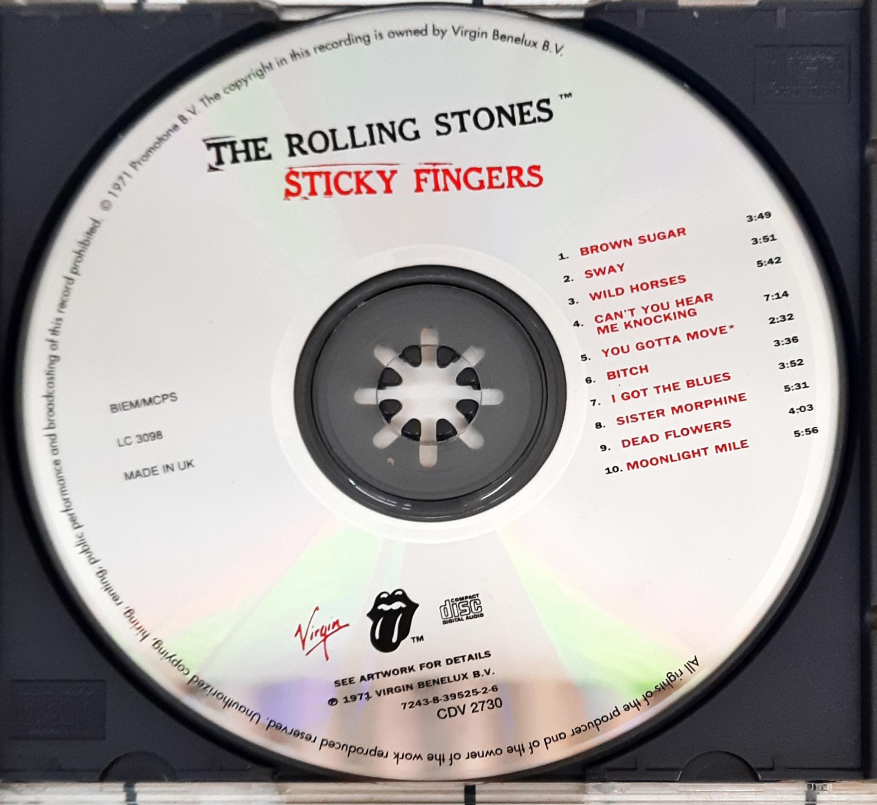 The Rolling Stones -  Sticky Fingers (CD)