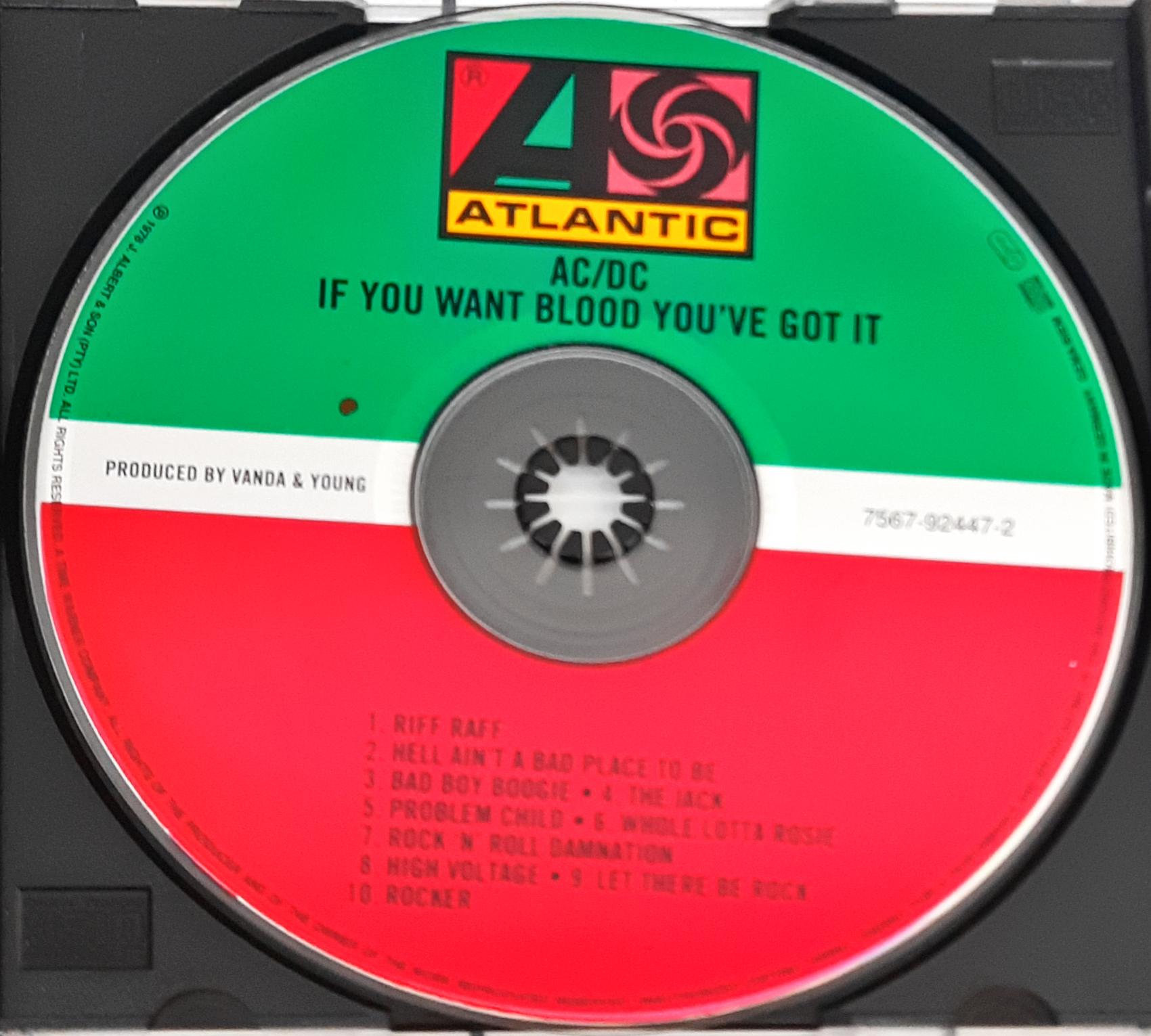 AC/DC -  If You Want Blood You've Got It (CD)