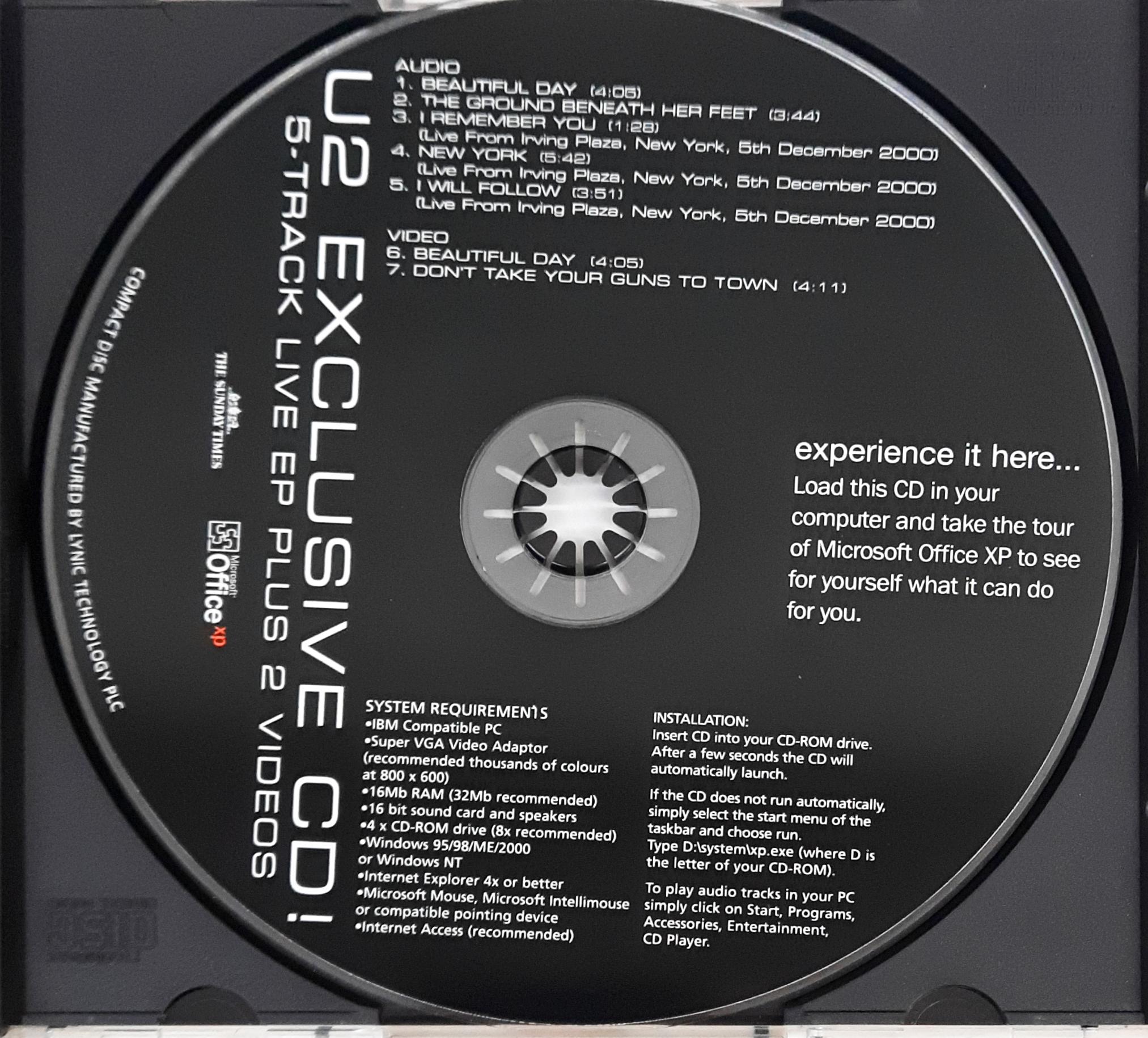 U2 - Exclusive CD! (CD)