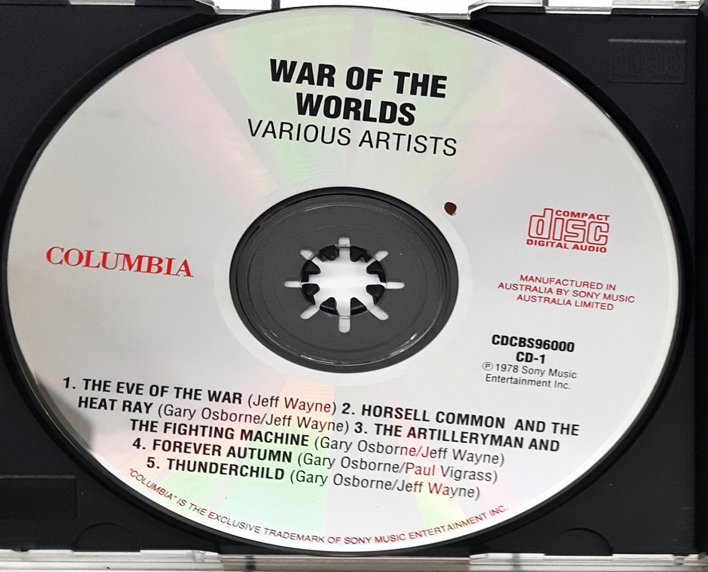 Jeff Wayne  - Jeff Wayne's Musical Version Of The War Of The Worlds (CD)