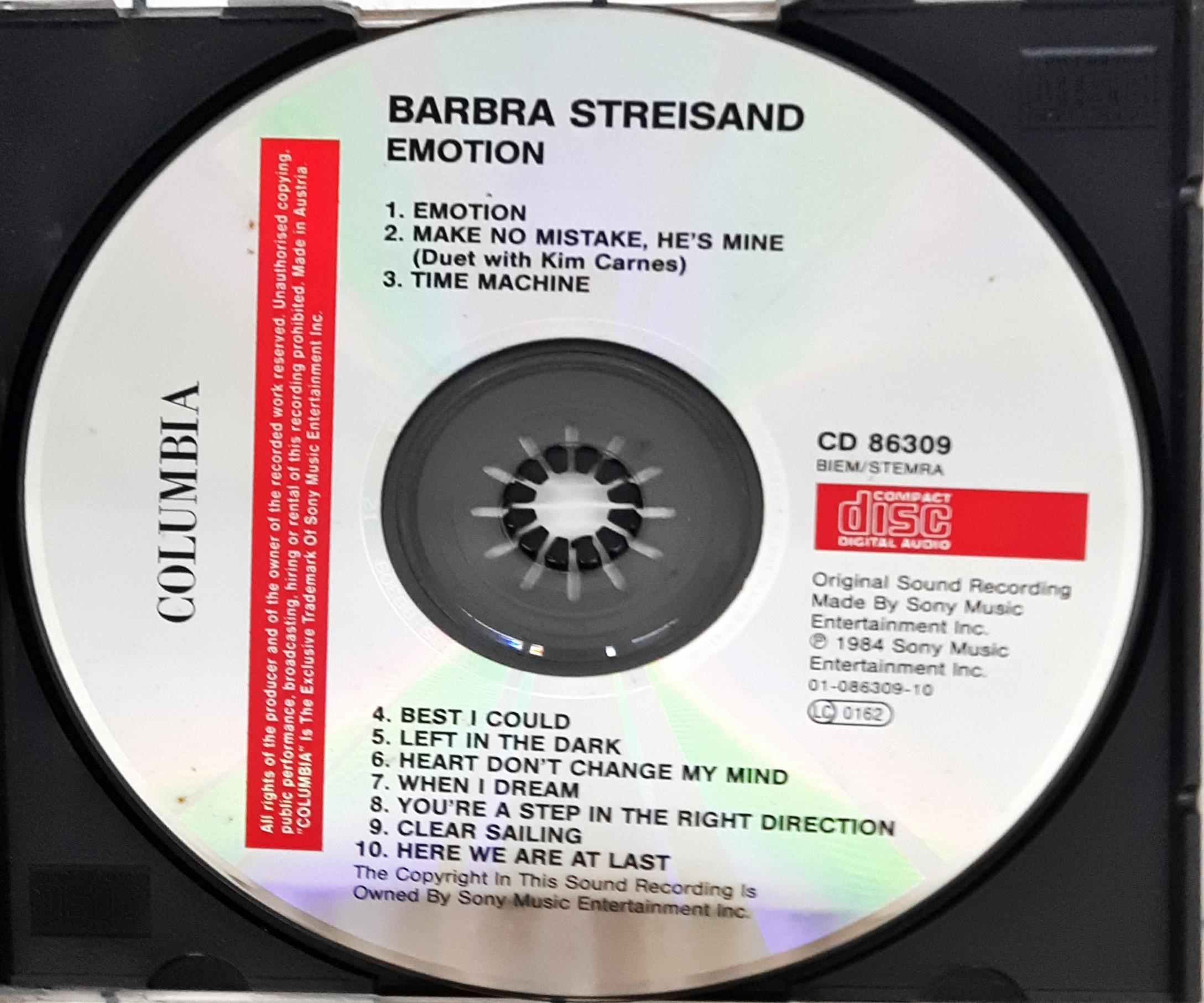 Barbra - Emotion (CD)