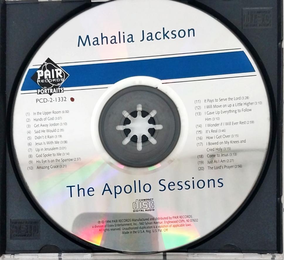 Mahalia Jackson - The Apollo Sessions 1946-1951 (CD)