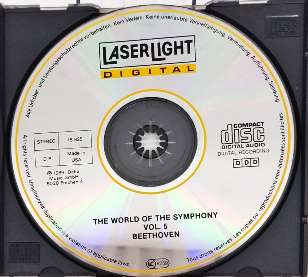 Ludwig van Beethoven, The Berlin Symphony Orchestra, Kurt Sanderling, Dresdner Philharmonie, Herbert Kegel - The World of Symphony - Beethoven Symphony No.5 and Symphony No.6 (Pastoral) (CD)