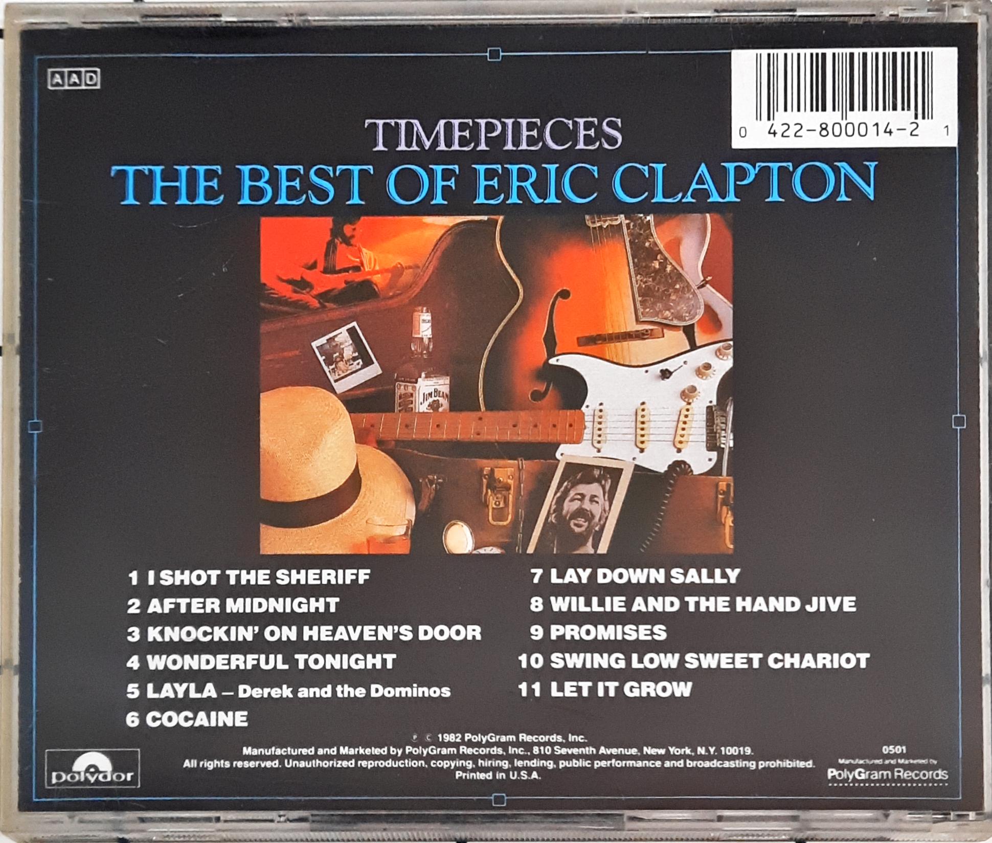 Eric Clapton - Time Pieces (The Best Of Eric Clapton) (CD)