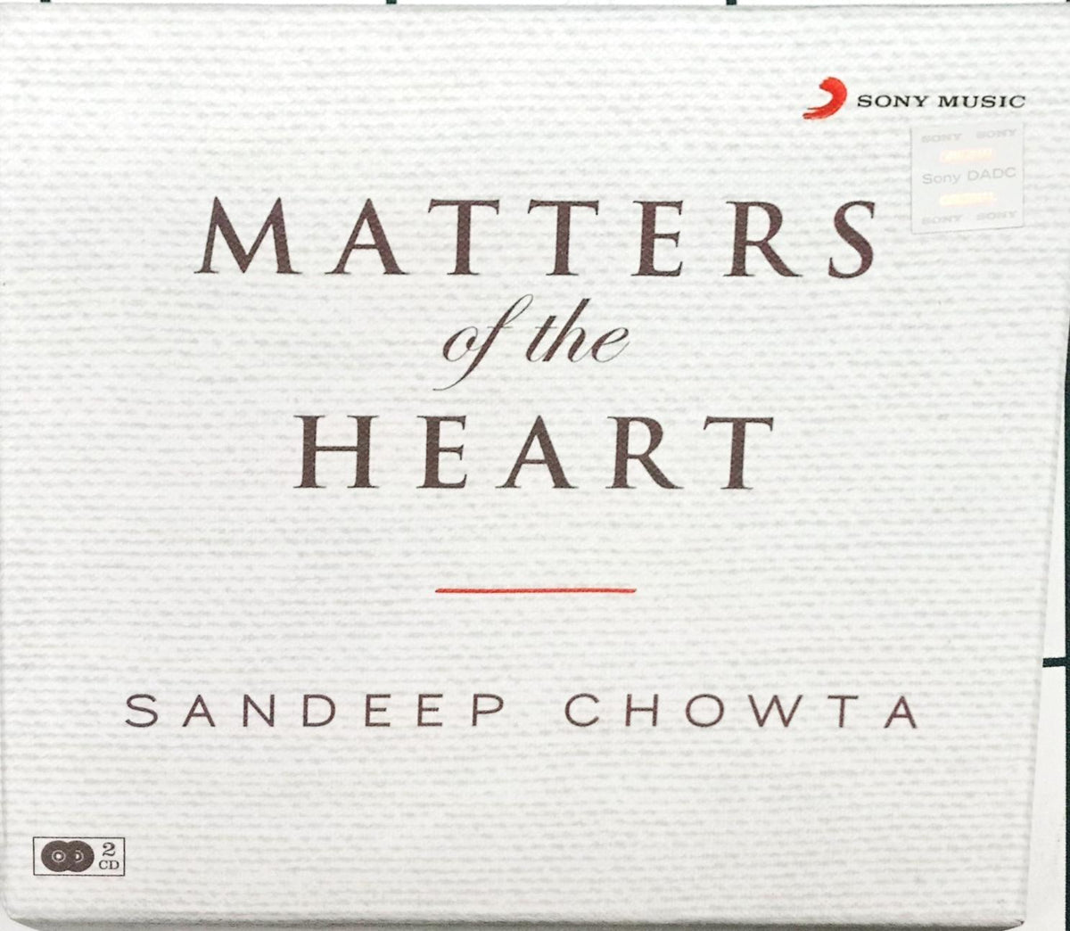 Sandeep Chowta  - Matters Of The Heart (CD)