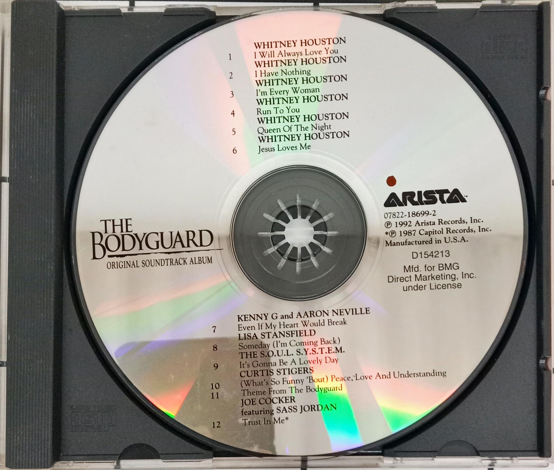 Bodyguard - Original Soundtrack (CD)