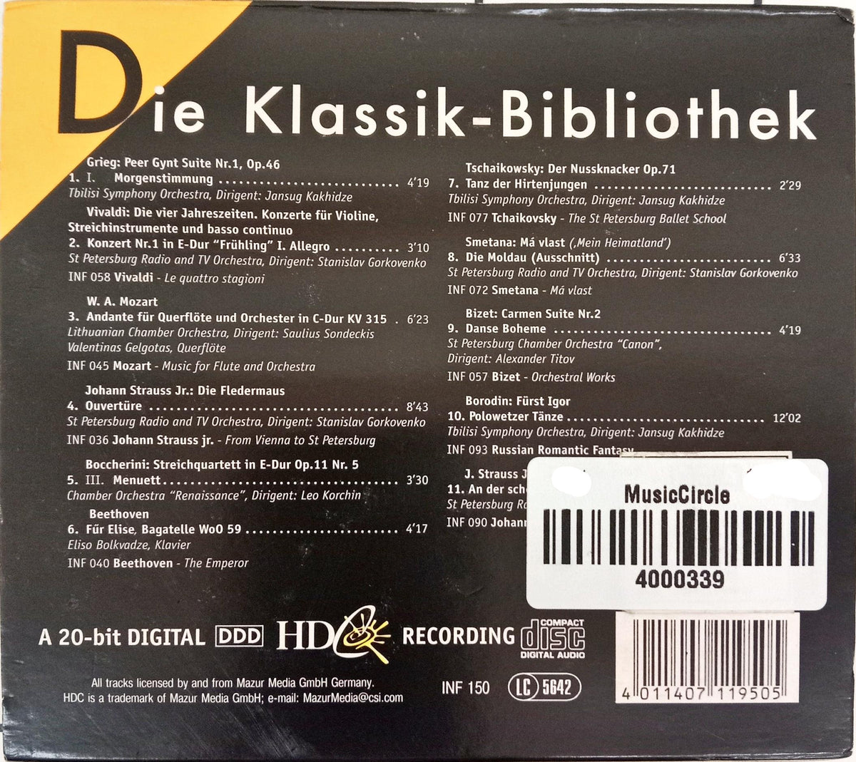 Die Klassik  - Bibliothek (CD)