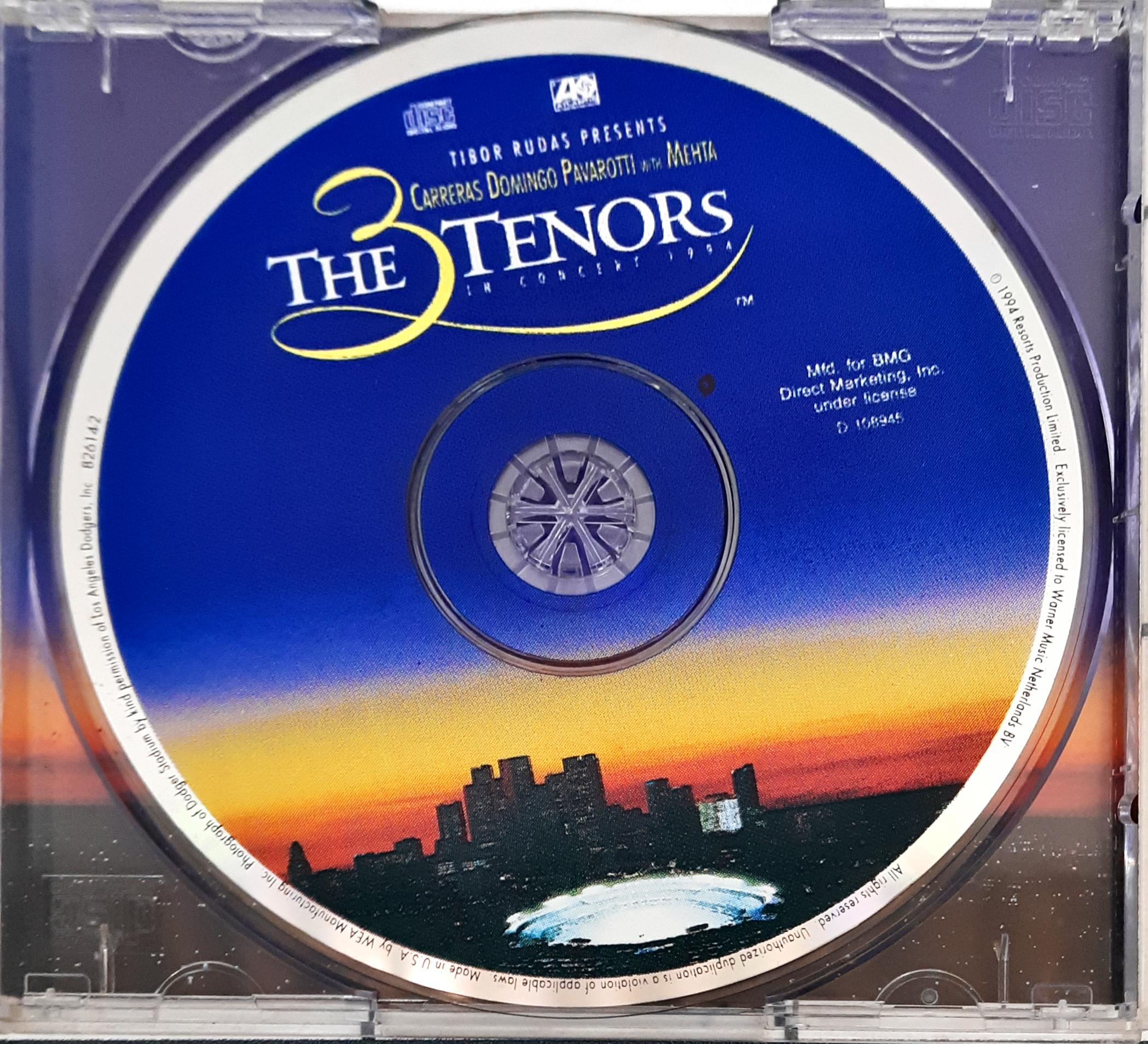 Carreras* - Domingo* - Pavarotti* With Mehta - The 3 Tenors In Concert 1994 (CD)