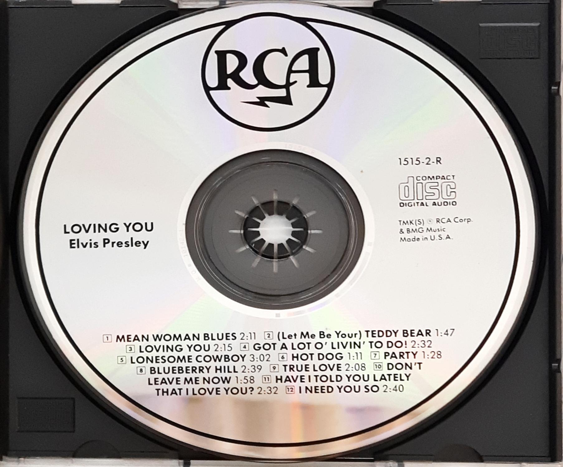 Elvis Presley  - Loving You (CD)