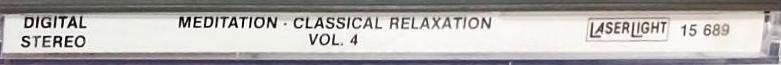 Various - Meditation - Classical Relaxation, Vol. 4 (CD)
