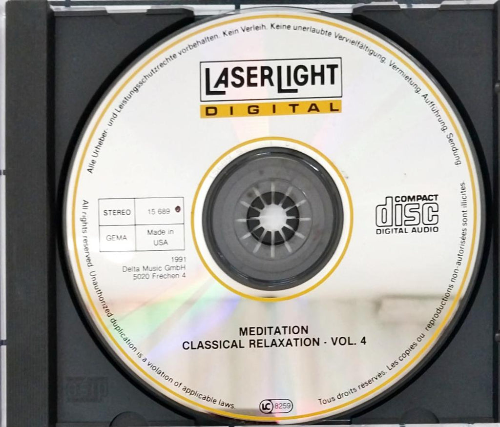 Various - Meditation - Classical Relaxation, Vol. 4 (CD)
