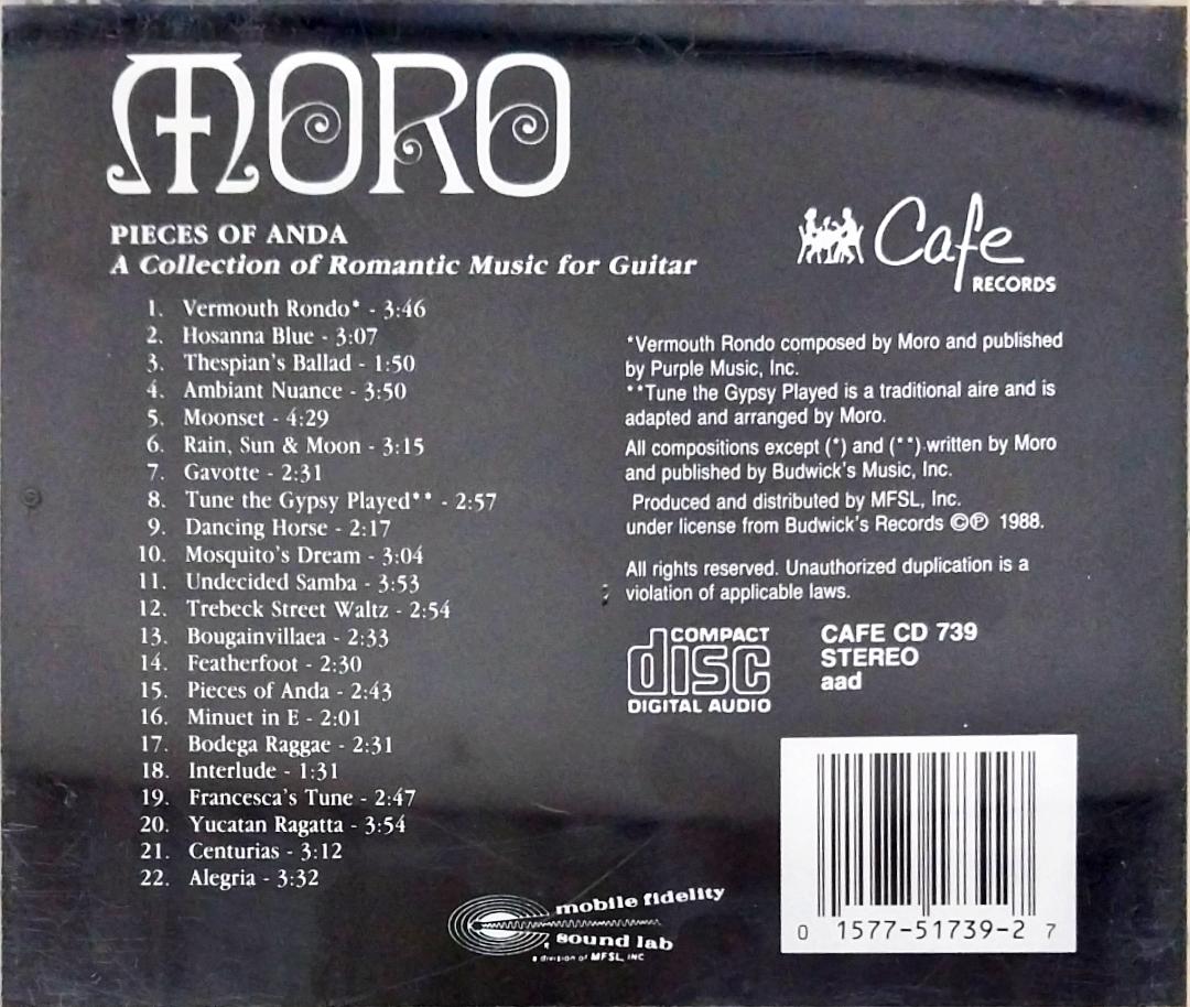 Moro (7) - Pieces Of Anda (CD)