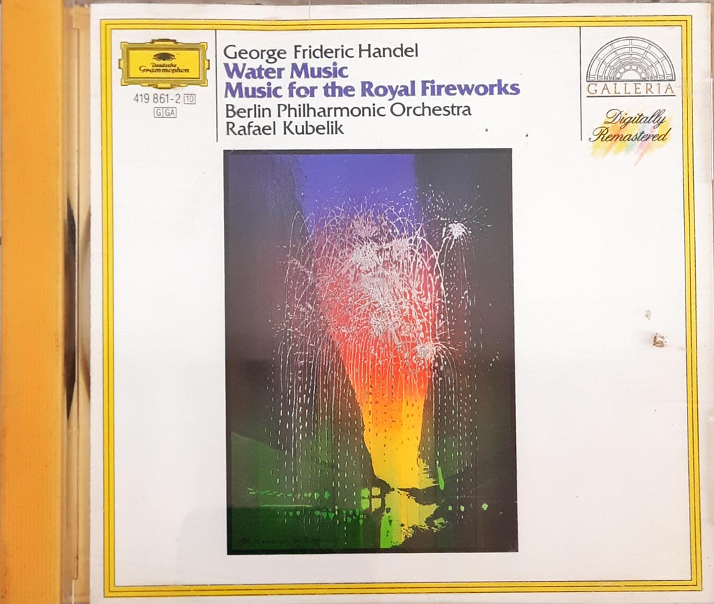Georg Friedrich Händel – Berliner Philharmoniker, Rafael Kubelik  - Water Music/Music For The Royal Fireworks (CD)