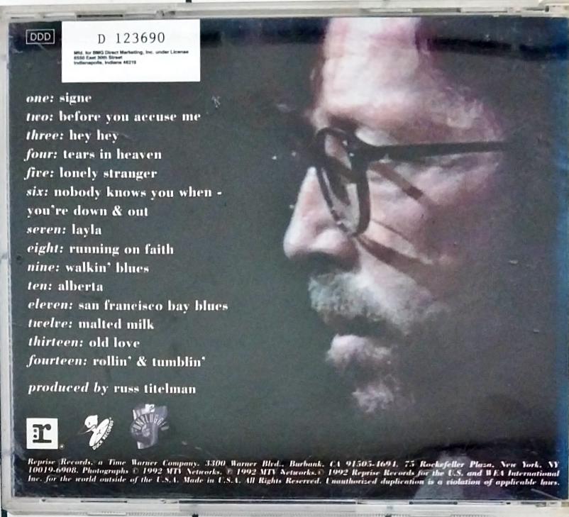 Eric Clapton - Unplugged (CD)