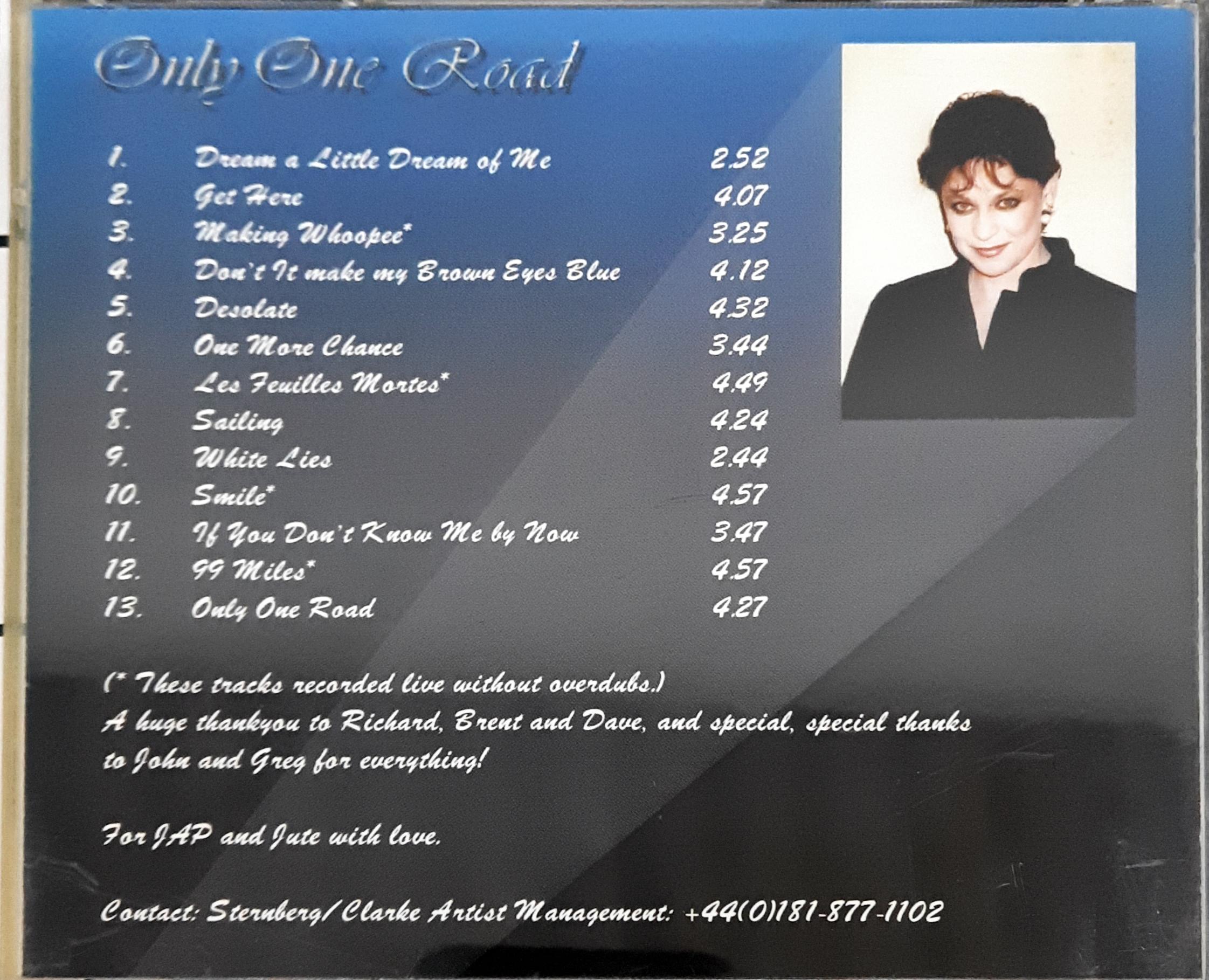 Susan Philip - Only One Road (CD)