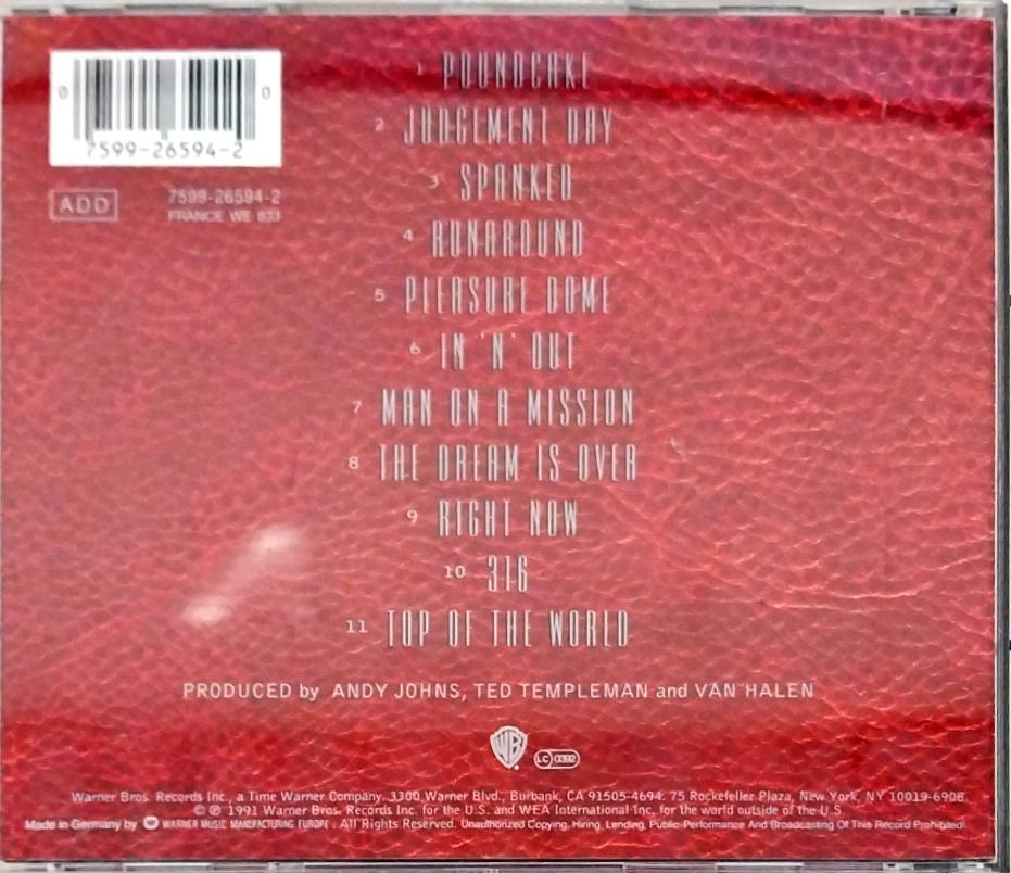 Van Halen - For Unlawful Carnal Knowledge (CD)