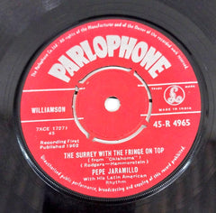 Pepe Jaramillo With His Latin-American Rhythm - Maria - Cha-Cha-Cha / The Surrey With The Fringe On Top (45-RPM)