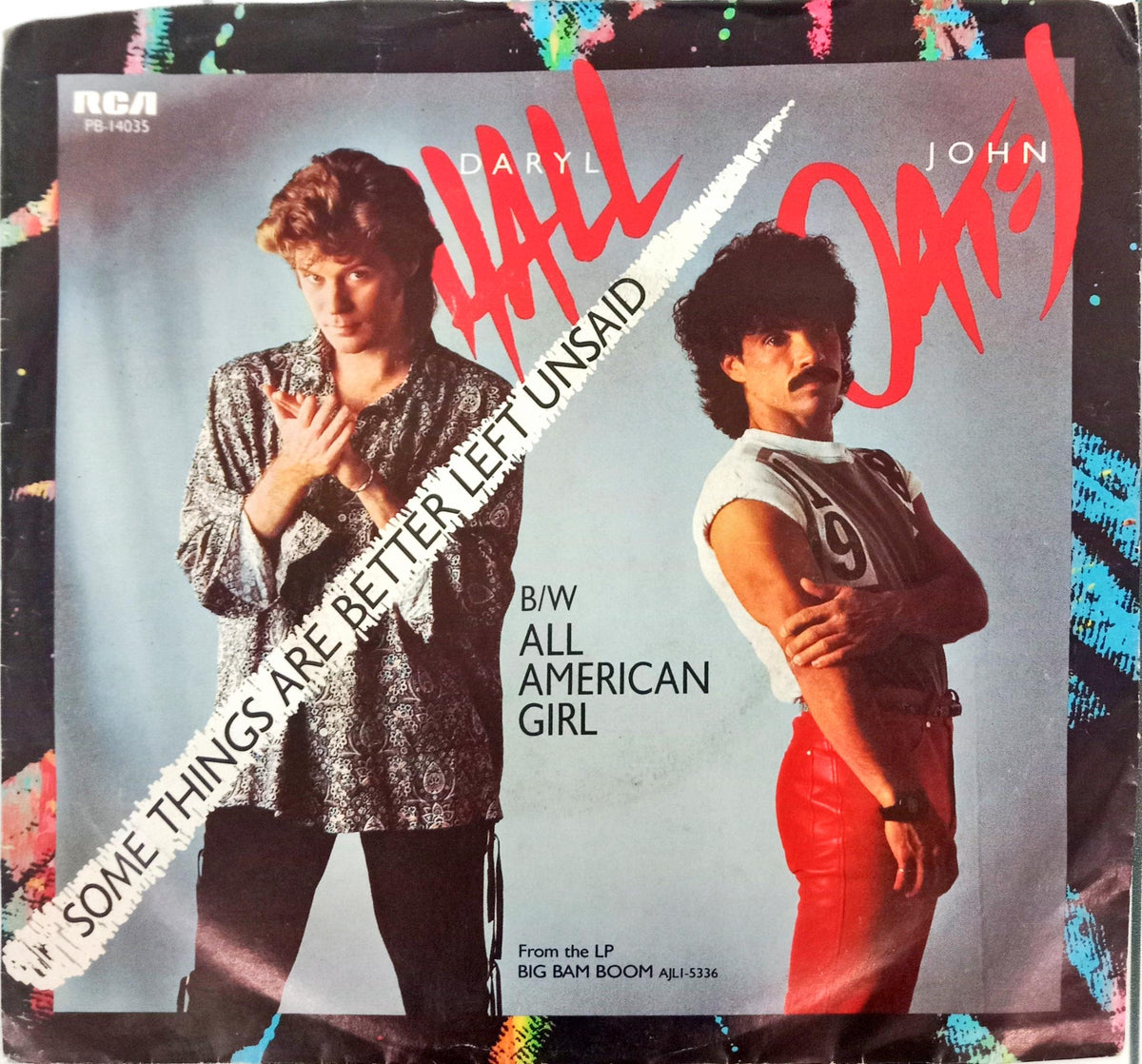 Daryl Hall John Oates - Some Things Are Better Left Unsaid (45-RPM)