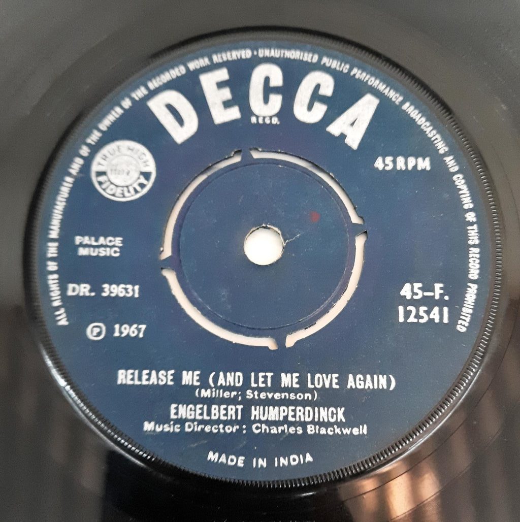 Engelbert Humperdinck -  Release Me (45-RPM)