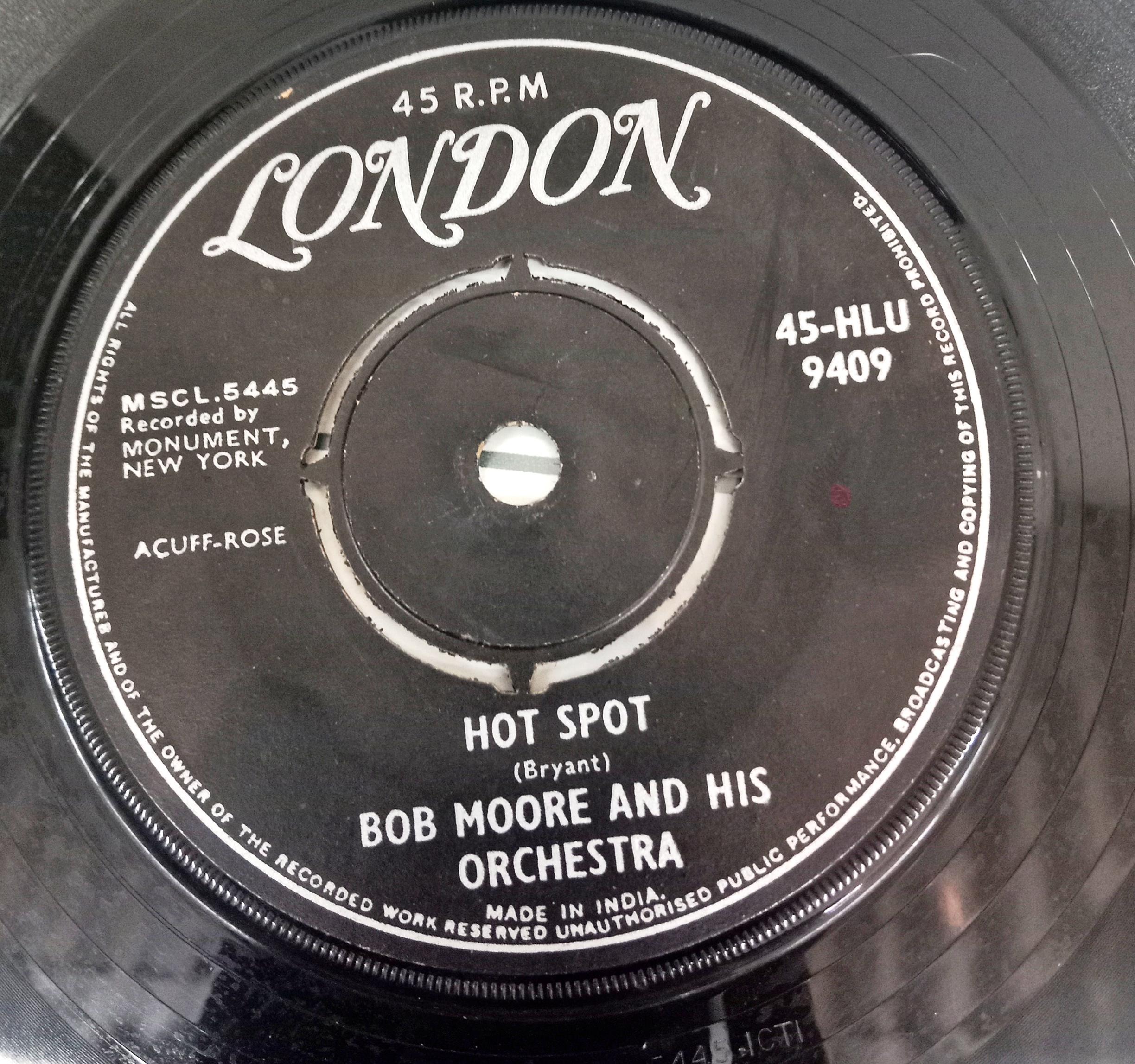 Bob Moore And His Orchestra  - Mexico / Hot Spot (45-RPM)