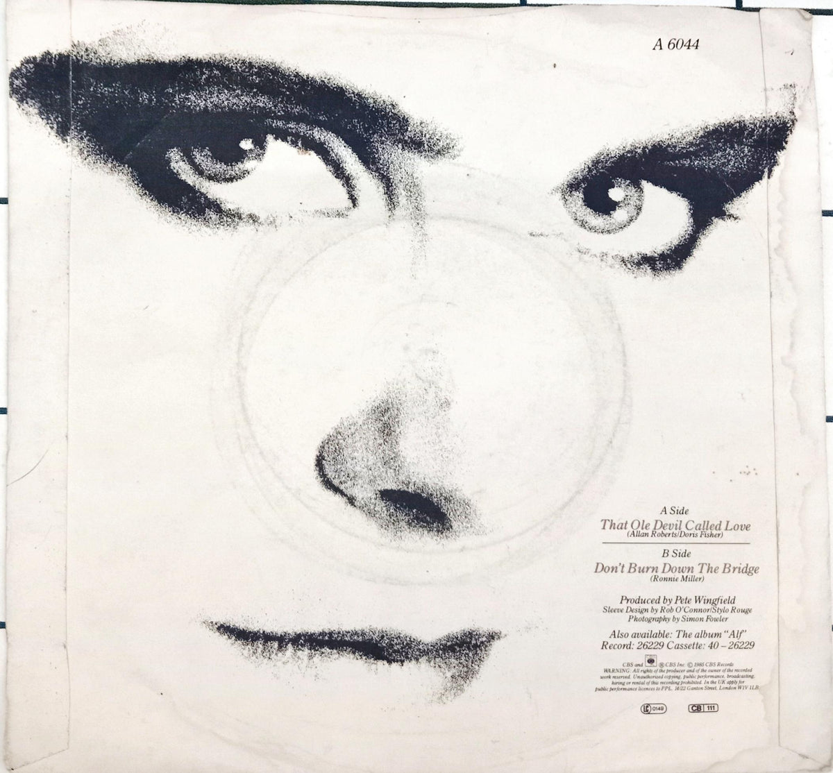 Alison Moyet - That Ole Devil Called Love (45-RPM)