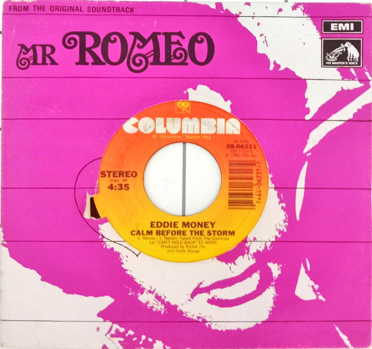 Eddie Money  - Take Me Home Tonight (Be My Baby) (45-RPM)